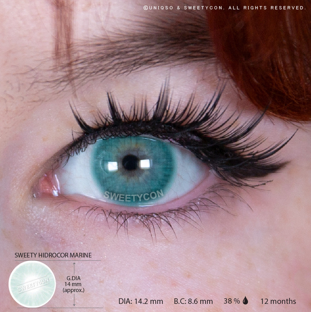Sweety Hidrocor Marine (1 lens/pack)-Colored Contacts-UNIQSO UK