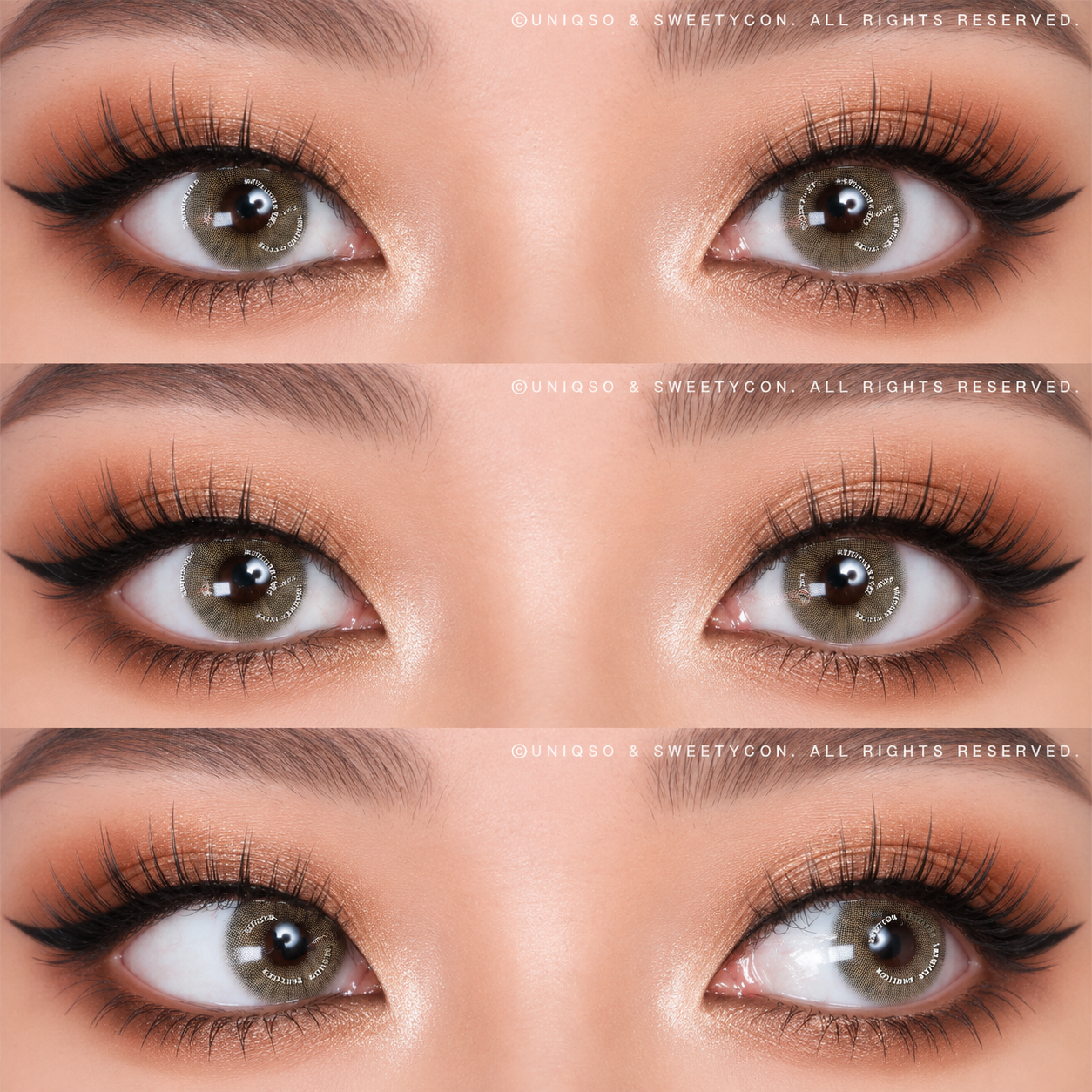 Sweety Hidrocor Mel (1 lens/pack)-Colored Contacts-UNIQSO UK