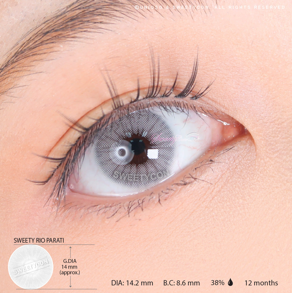 Sweety Hidrocor Rio Parati (1 lens/pack)-Colored Contacts-UNIQSO UK