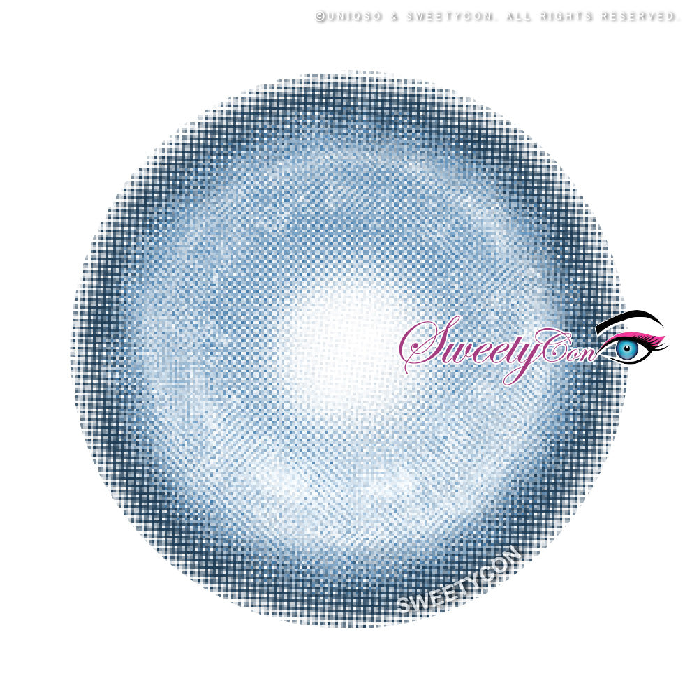 Sweety Koi Blue (1 lens/pack)-Colored Contacts-UNIQSO UK