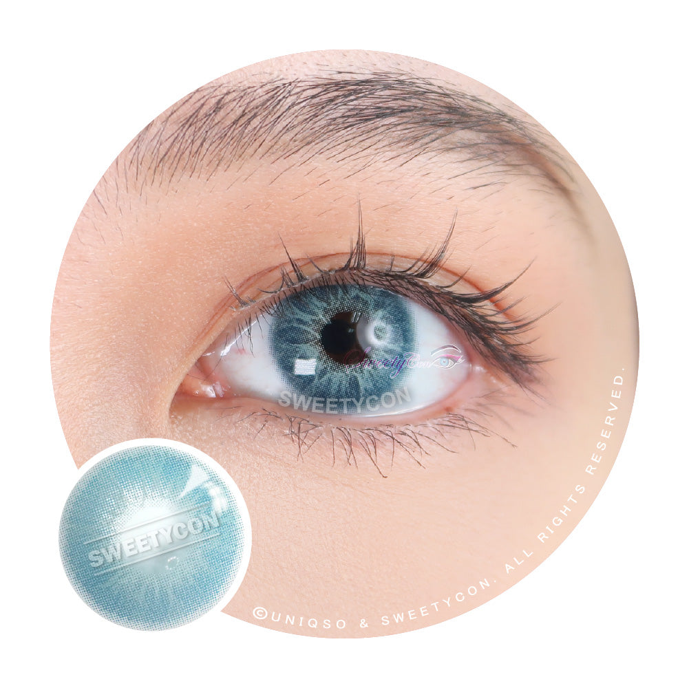 Sweety Love.S Blue (1 lens/pack)-Colored Contacts-UNIQSO UK