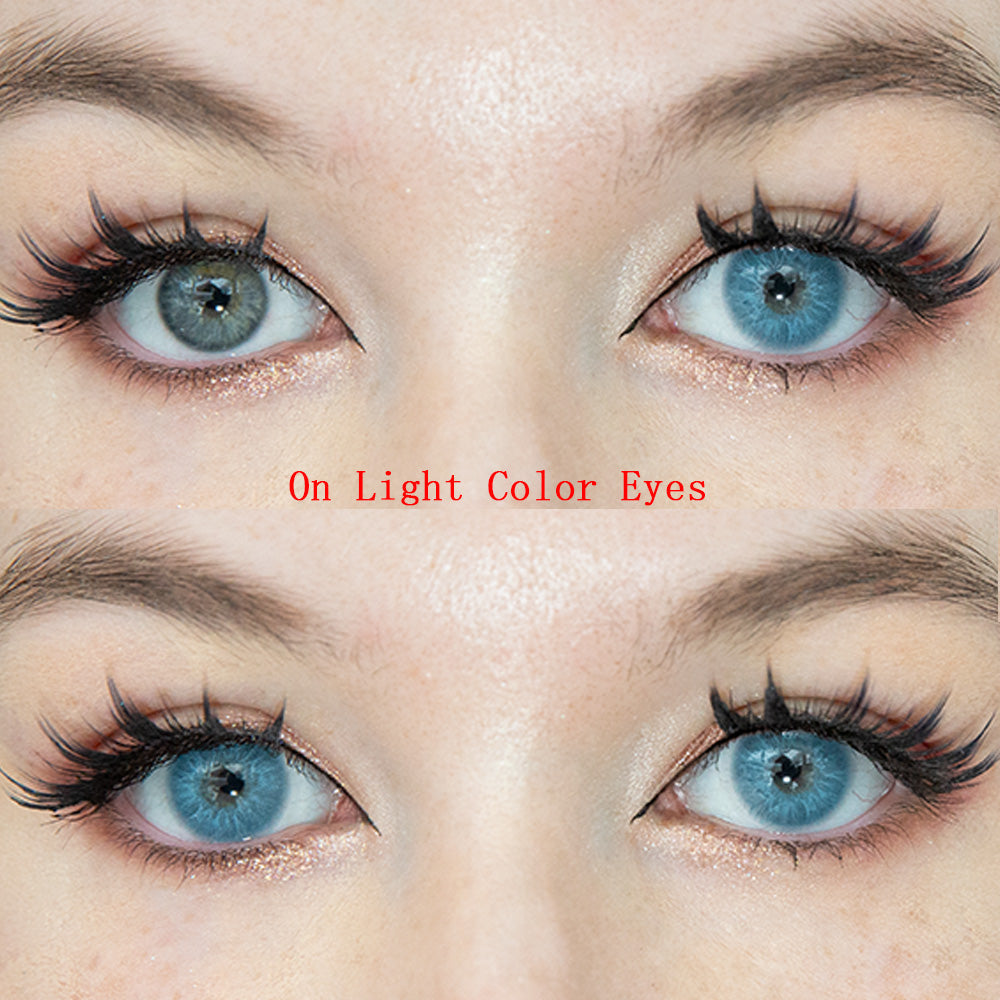 Sweety Love.S Dark Blue (1 lens/pack)-Colored Contacts-UNIQSO UK
