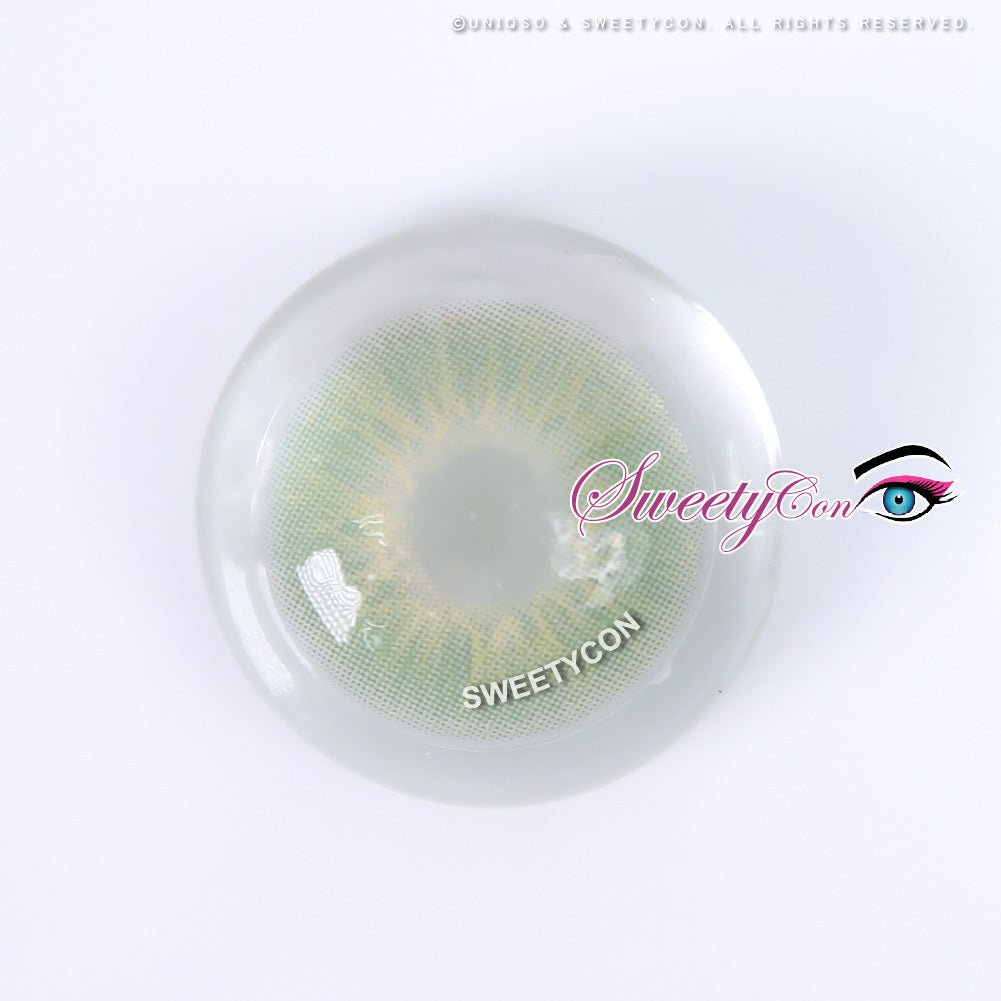 Sweety Love.S Green (1 lens/pack)-Colored Contacts-UNIQSO UK
