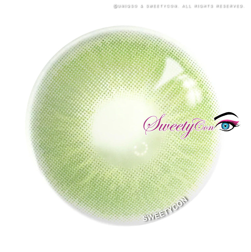 Sweety Love.S Green (1 lens/pack)-Colored Contacts-UNIQSO UK