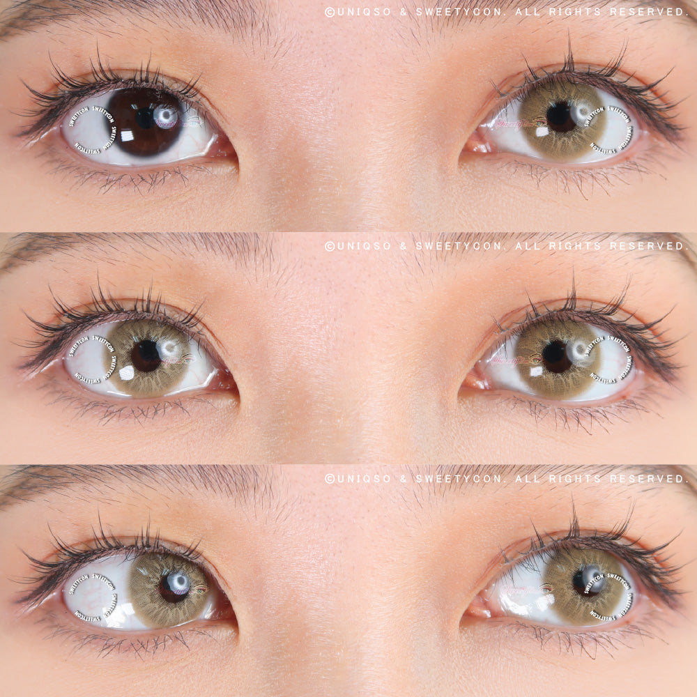 Sweety Love.S Grey (1 lens/pack)-Colored Contacts-UNIQSO UK