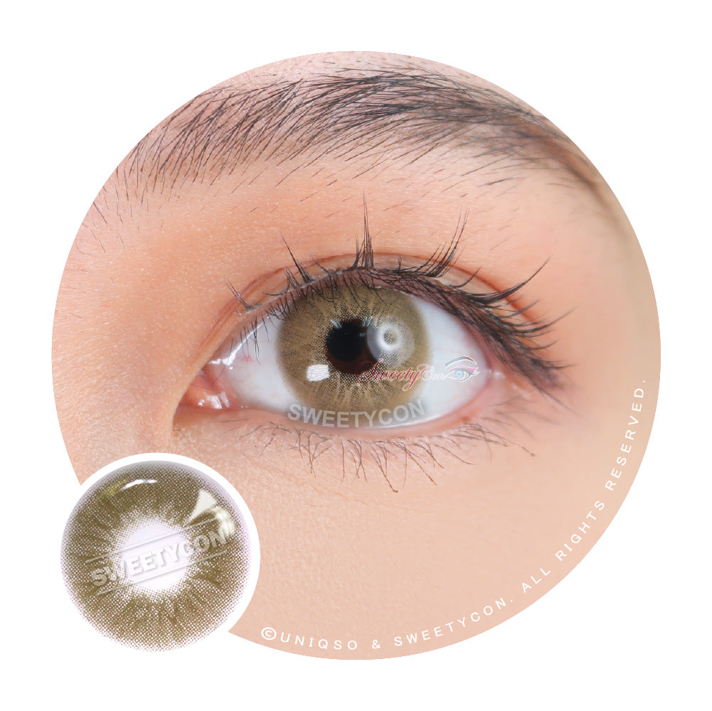 Sweety Love.S Grey (1 lens/pack)-Colored Contacts-UNIQSO UK