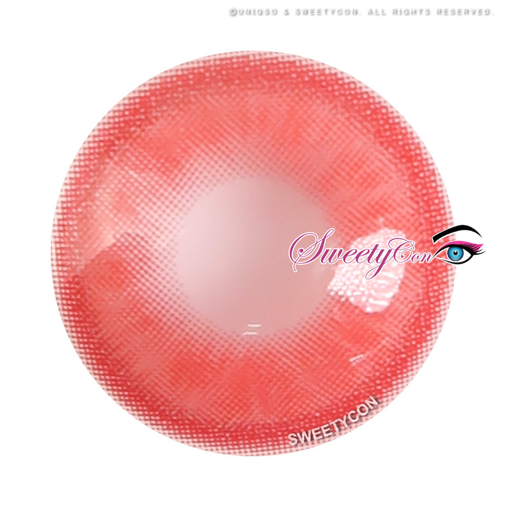 Sweety Magic Pop Red (1 lens/pack)-Colored Contacts-UNIQSO UK