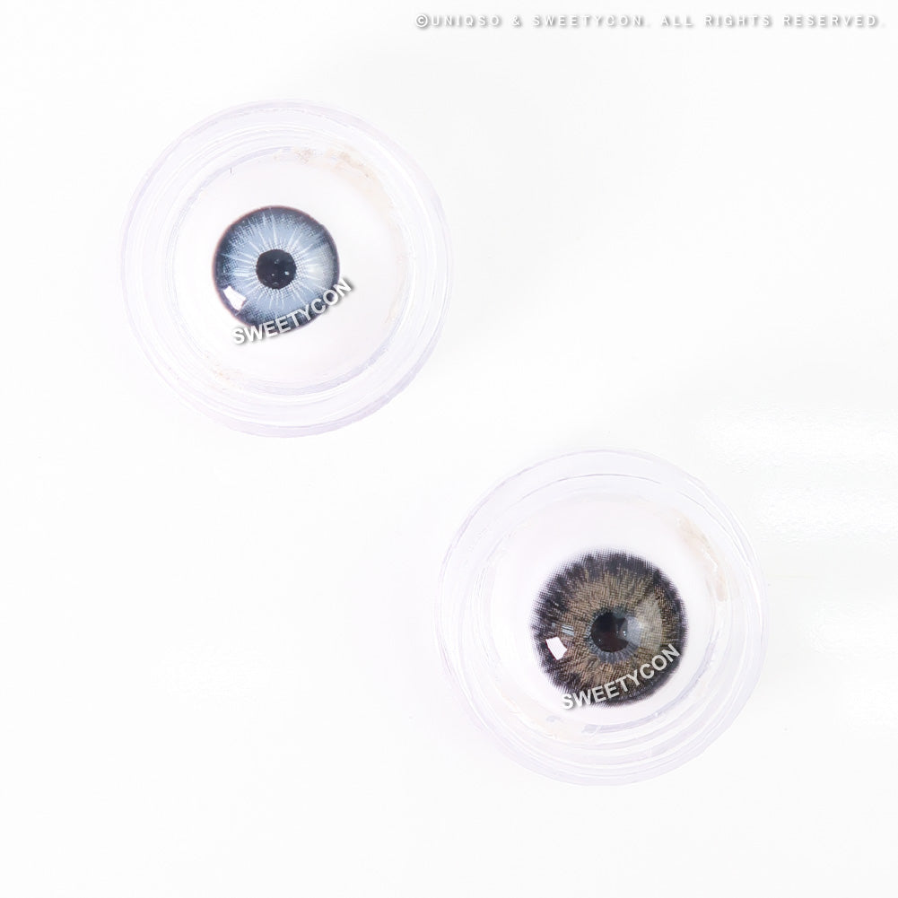 Sweety Magnificent Devils Triangle Black (1 lens/pack)-Colored Contacts-UNIQSO UK