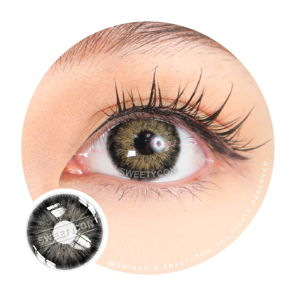 Sweety Magnificent Devils Triangle Black (1 lens/pack)-Colored Contacts-UNIQSO UK