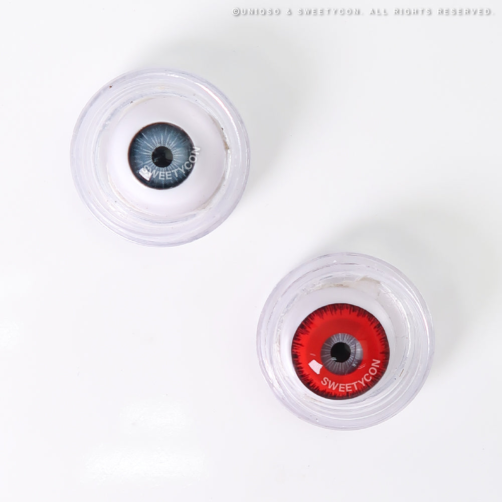 Sweety Mini Sclera Mystic Red (1 lens/pack)-Mini Sclera Contacts-UNIQSO UK