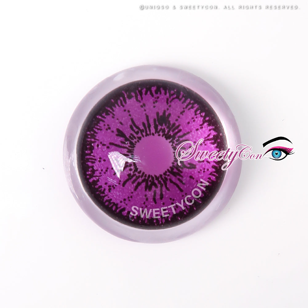 Sweety Mini Sclera Tokyo N Violet(1 lens/pack)-Mini Sclera Contacts-UNIQSO UK