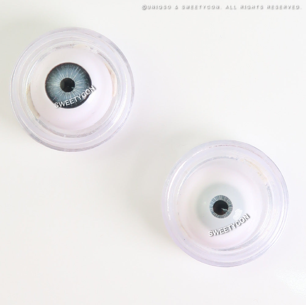 Sweety Mini Sclera UV Glow White (1 lens/pack)-Mini Sclera Contacts-UNIQSO UK