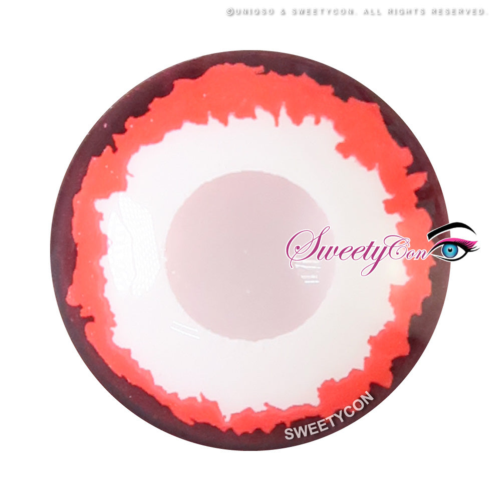 Sweety Mini Sclera White Monster (1 lens/pack)-Mini Sclera Contacts-UNIQSO UK