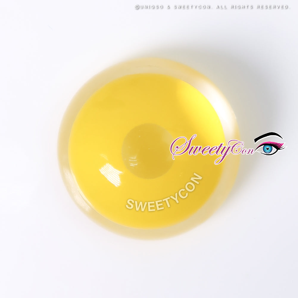 Sweety Mini Sclera Yellow (1 lens/pack)-Mini Sclera Contacts-UNIQSO UK