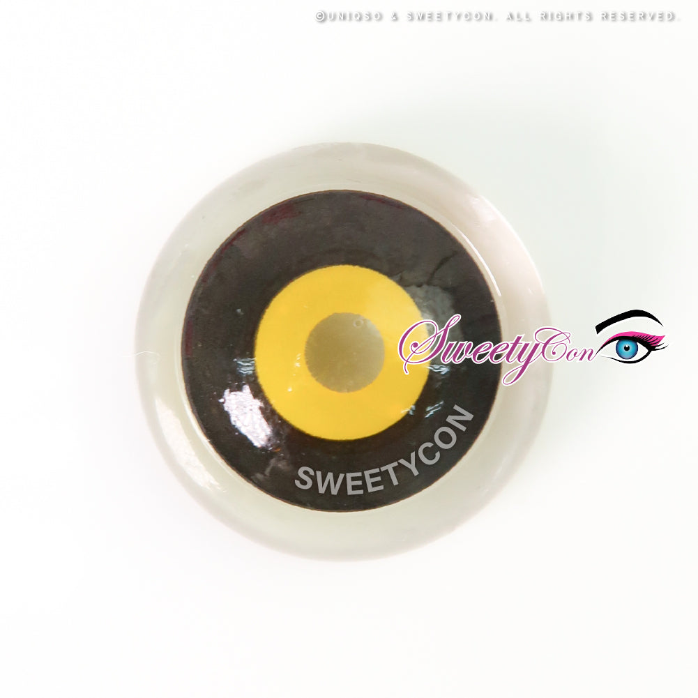 Sweety Mini Yellow Ghoul (1 lens/pack)-Crazy Contacts-UNIQSO UK