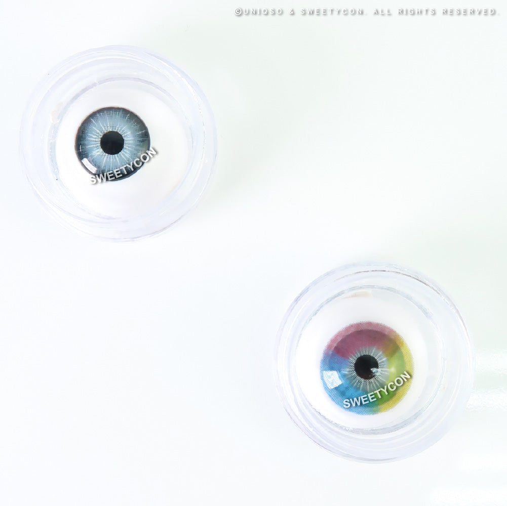 Sweety Multil Rainbow (1 lens/pack)-Colored Contacts-UNIQSO UK