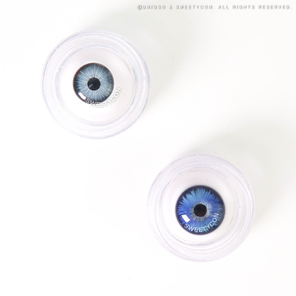 Sweety Mystic Wing Blue (1 lens/pack)-Colored Contacts-UNIQSO UK