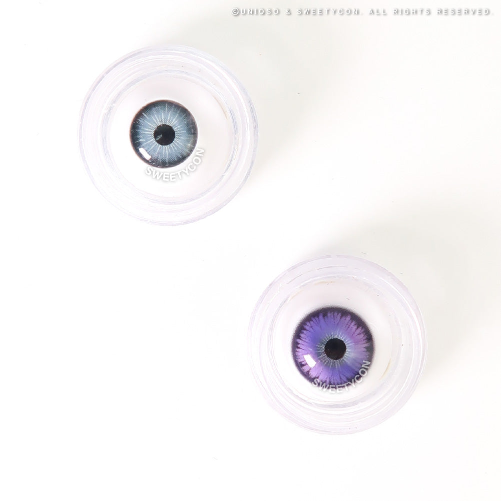 Sweety Mystic Wing Violet (1 lens/pack)-Colored Contacts-UNIQSO UK