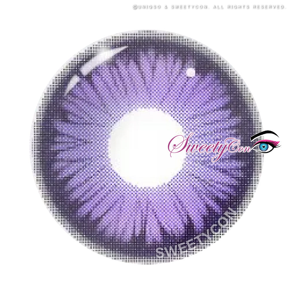 Sweety Mystic Wing Violet (1 lens/pack)-Colored Contacts-UNIQSO UK