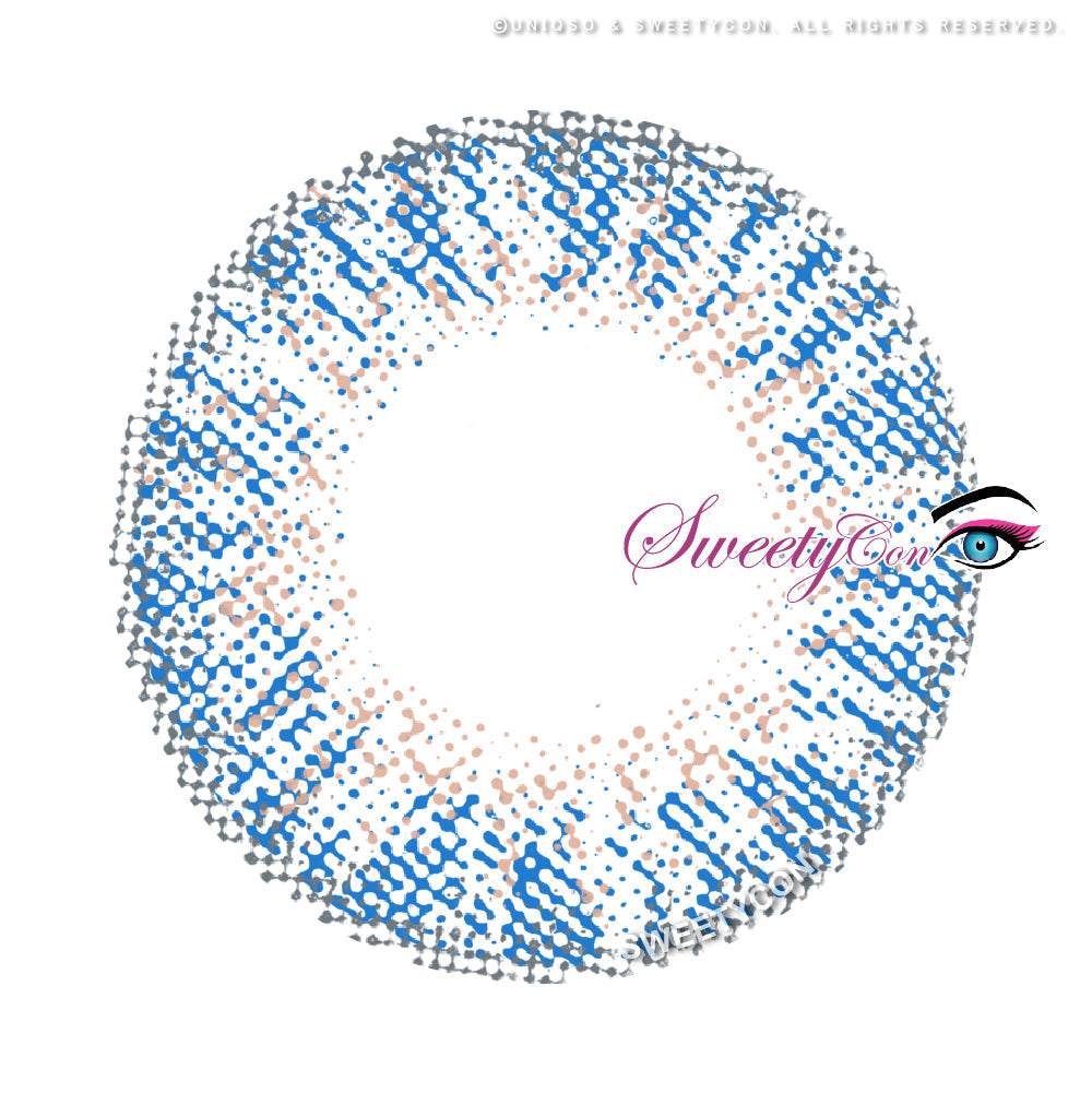 Sweety Ocean Blue Hazel (1 lens/pack)-Colored Contacts-UNIQSO UK