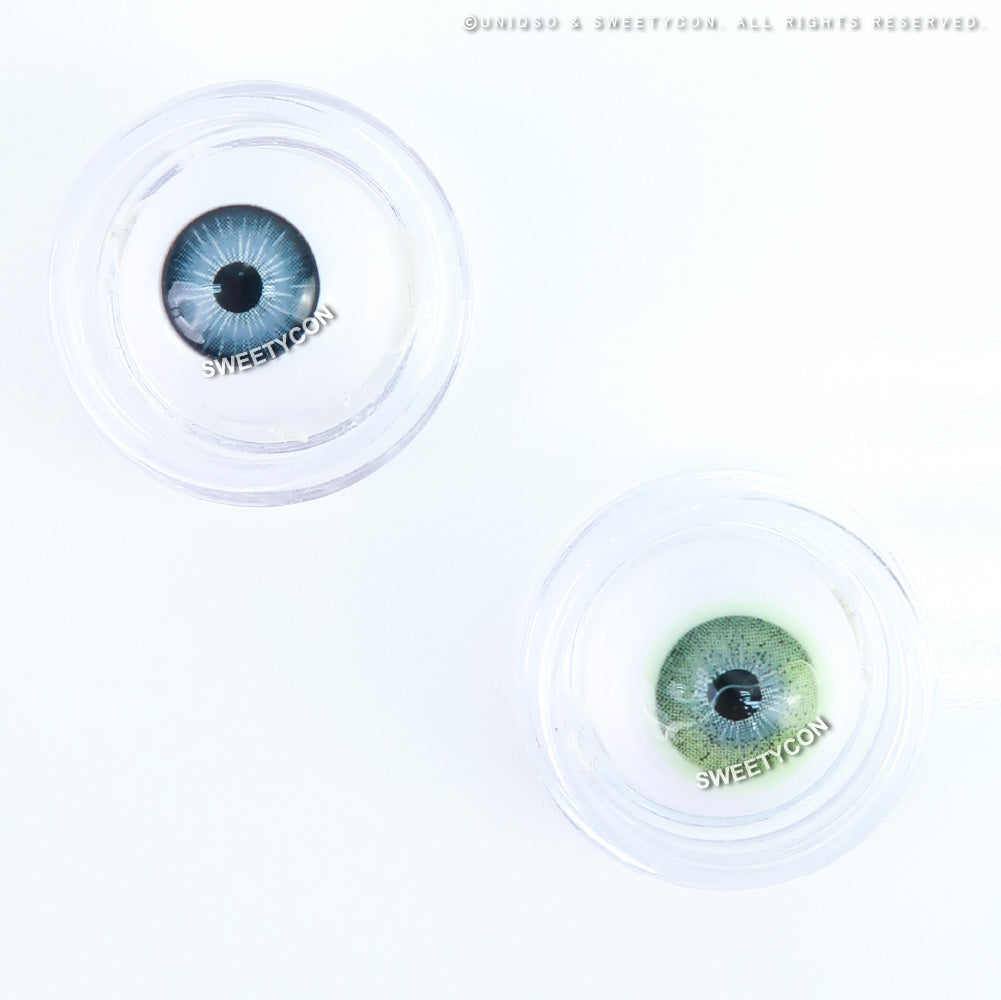 Sweety Ocean Green (1 lens/pack)-Colored Contacts-UNIQSO UK