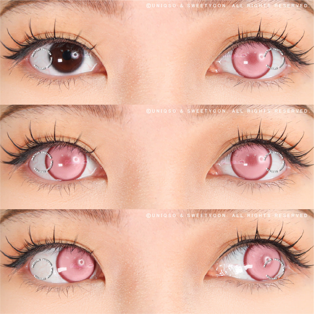 Sweety Paradise Pink (1 lens/pack)-Colored Contacts-UNIQSO UK