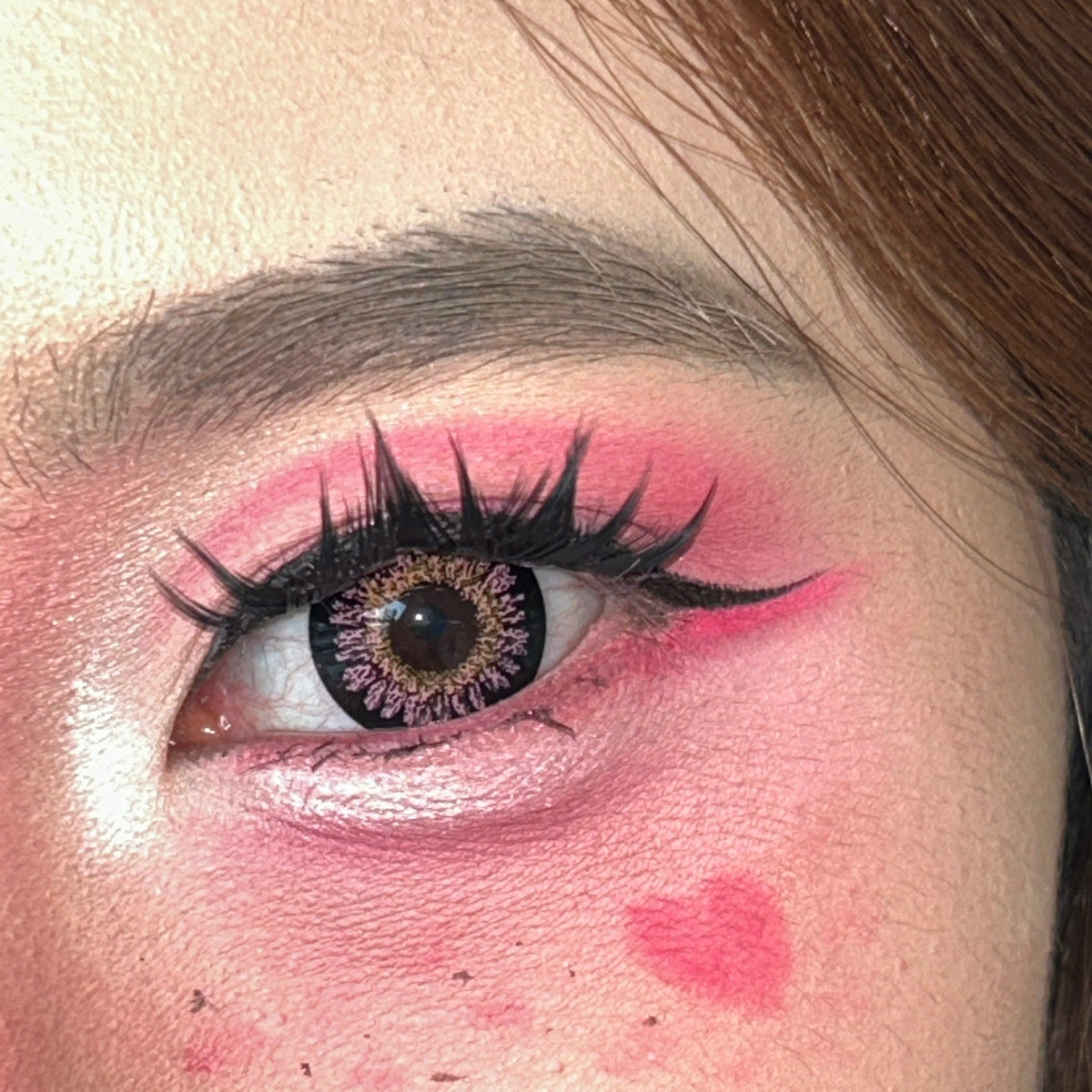 Sweety Princess Mimina Pink (1 lens/pack)-Colored Contacts-UNIQSO UK