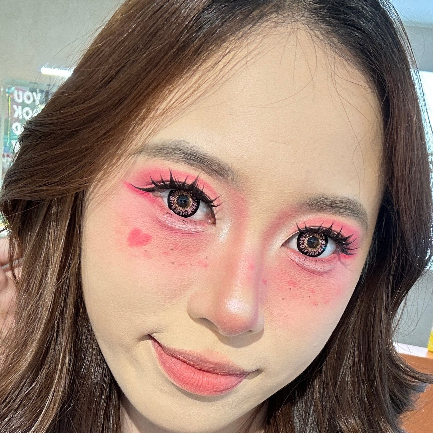 Sweety Princess Mimina Pink (1 lens/pack)-Colored Contacts-UNIQSO UK