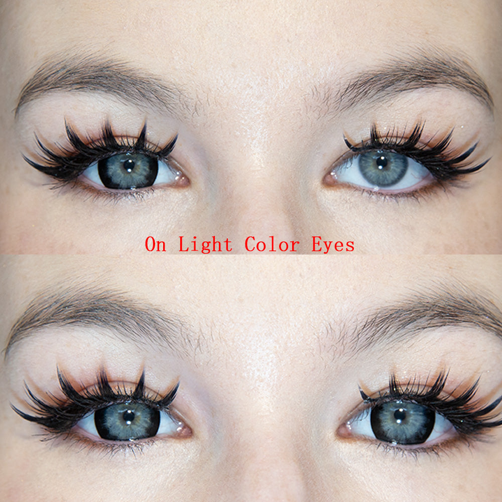 Sweety Pro Black (1 lens/pack)-Colored Contacts-UNIQSO UK