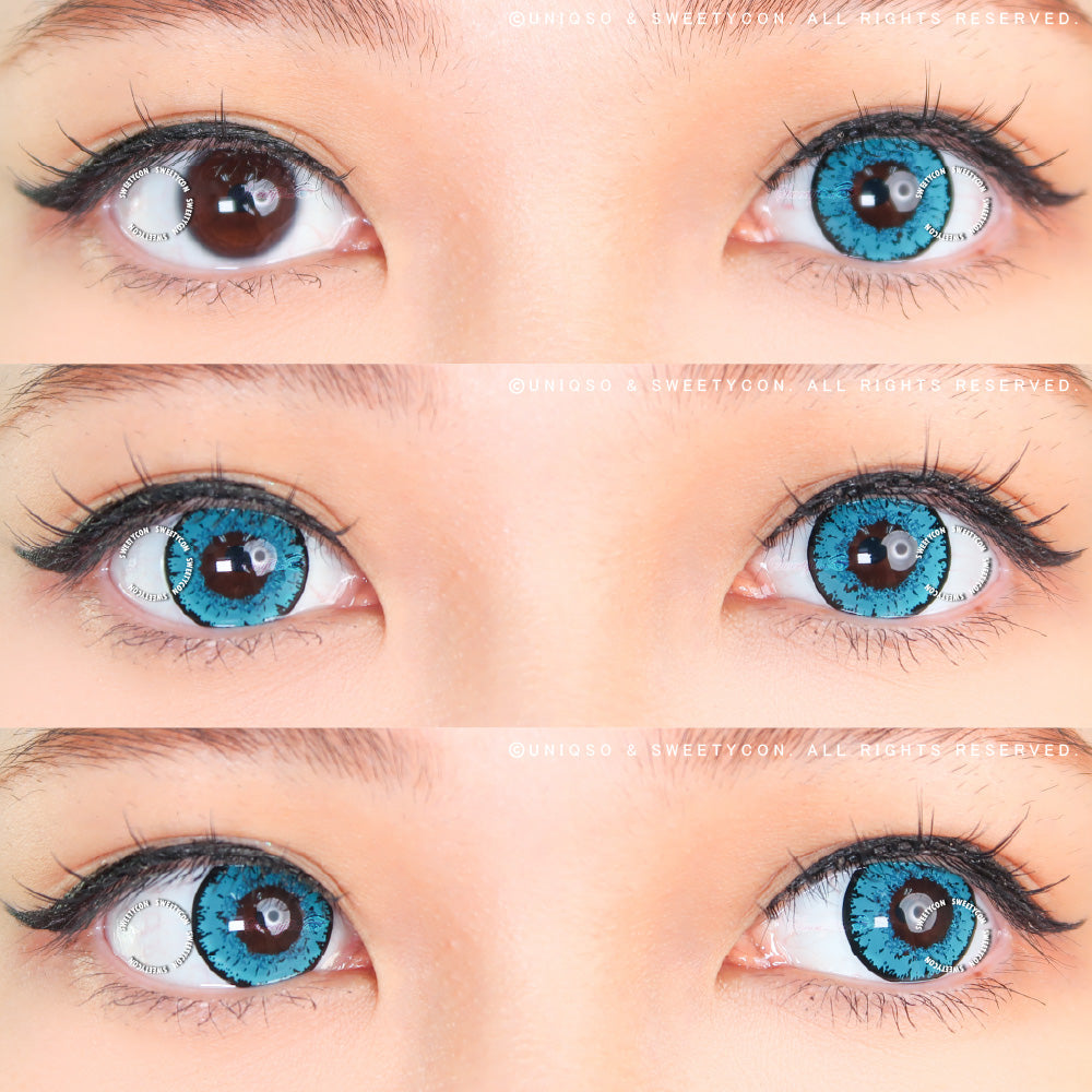 Sweety Queen Blue Green (1 lens/pack)-Colored Contacts-UNIQSO UK