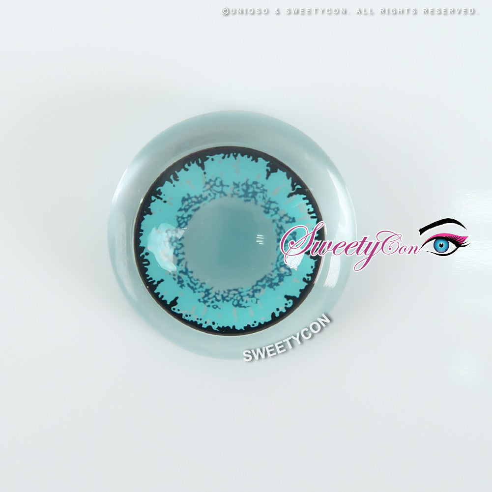Sweety Queen Light Blue (1 lens/pack)-Colored Contacts-UNIQSO UK