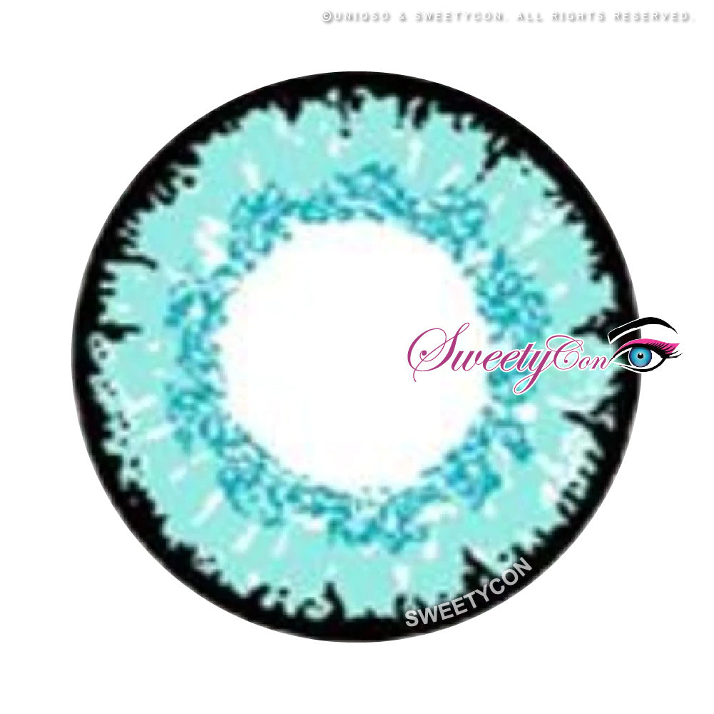 Sweety Queen Light Blue (1 lens/pack)-Colored Contacts-UNIQSO UK