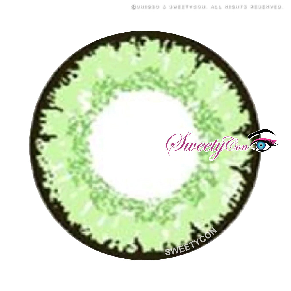 Sweety Queen Light Green (1 lens/pack)-Colored Contacts-UNIQSO UK