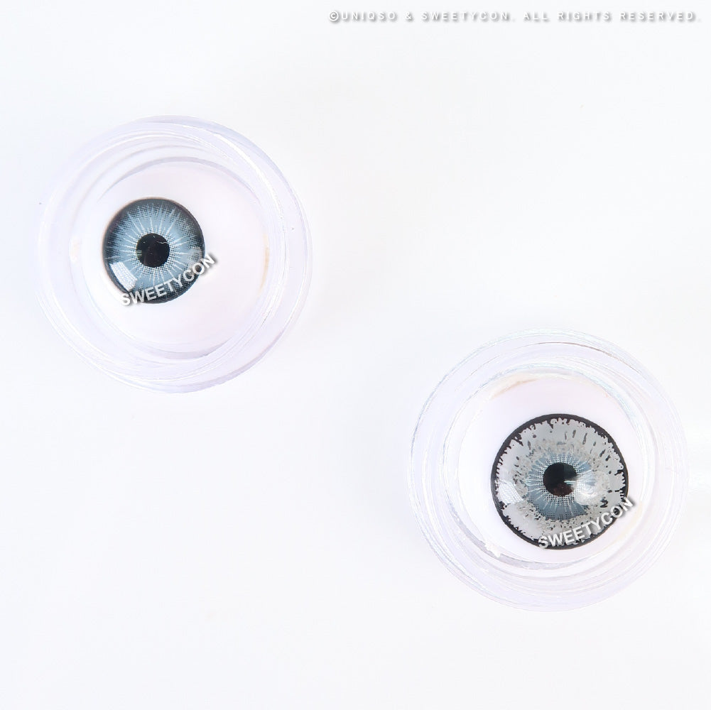 Sweety Queen Light Grey (1 lens/pack)-Colored Contacts-UNIQSO UK