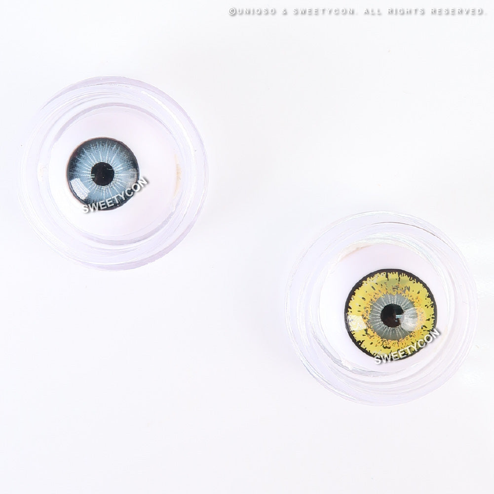 Sweety Queen Light Yellow (1 lens/pack)-Colored Contacts-UNIQSO UK