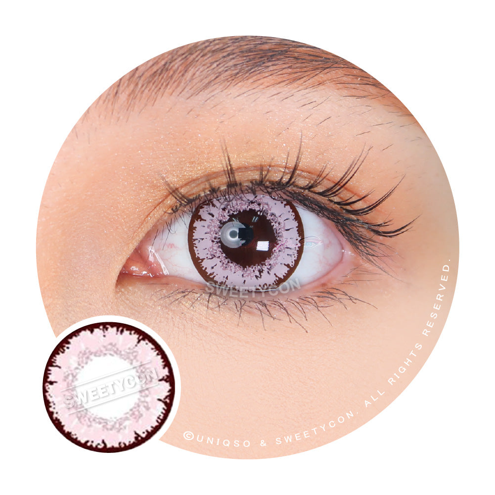 Sweety Queen Pearl Pink (1 lens/pack)-Colored Contacts-UNIQSO UK