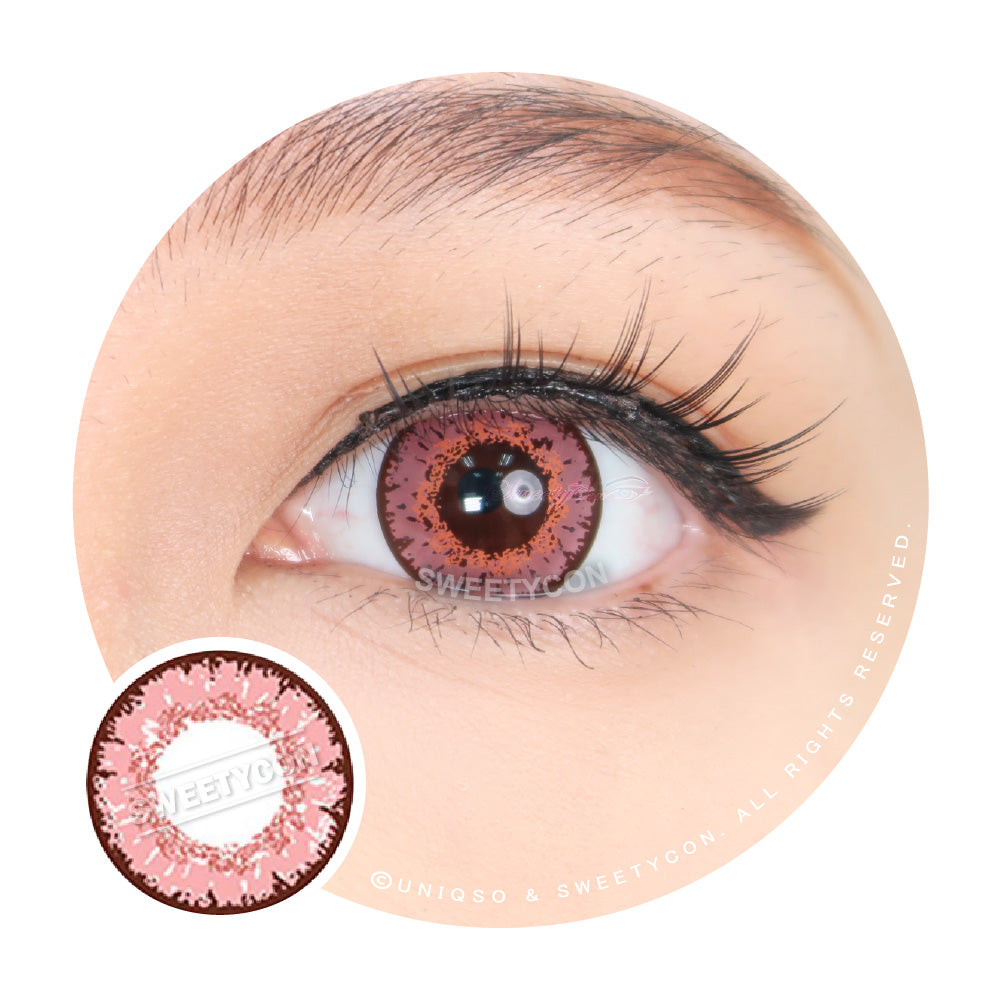 Sweety Queen Pink (1 lens/pack)-Colored Contacts-UNIQSO UK