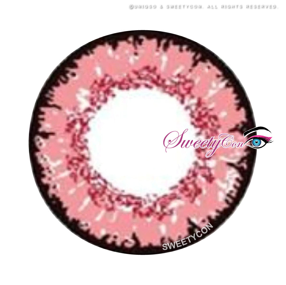 Sweety Queen Pink Violet (1 lens/pack)-Colored Contacts-UNIQSO UK