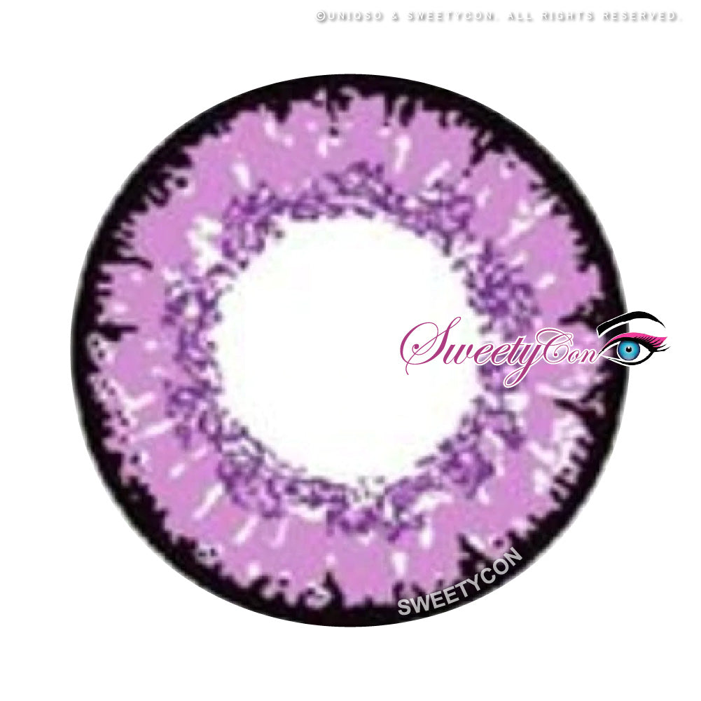 Sweety Queen Violet (1 lens/pack)-Colored Contacts-UNIQSO UK