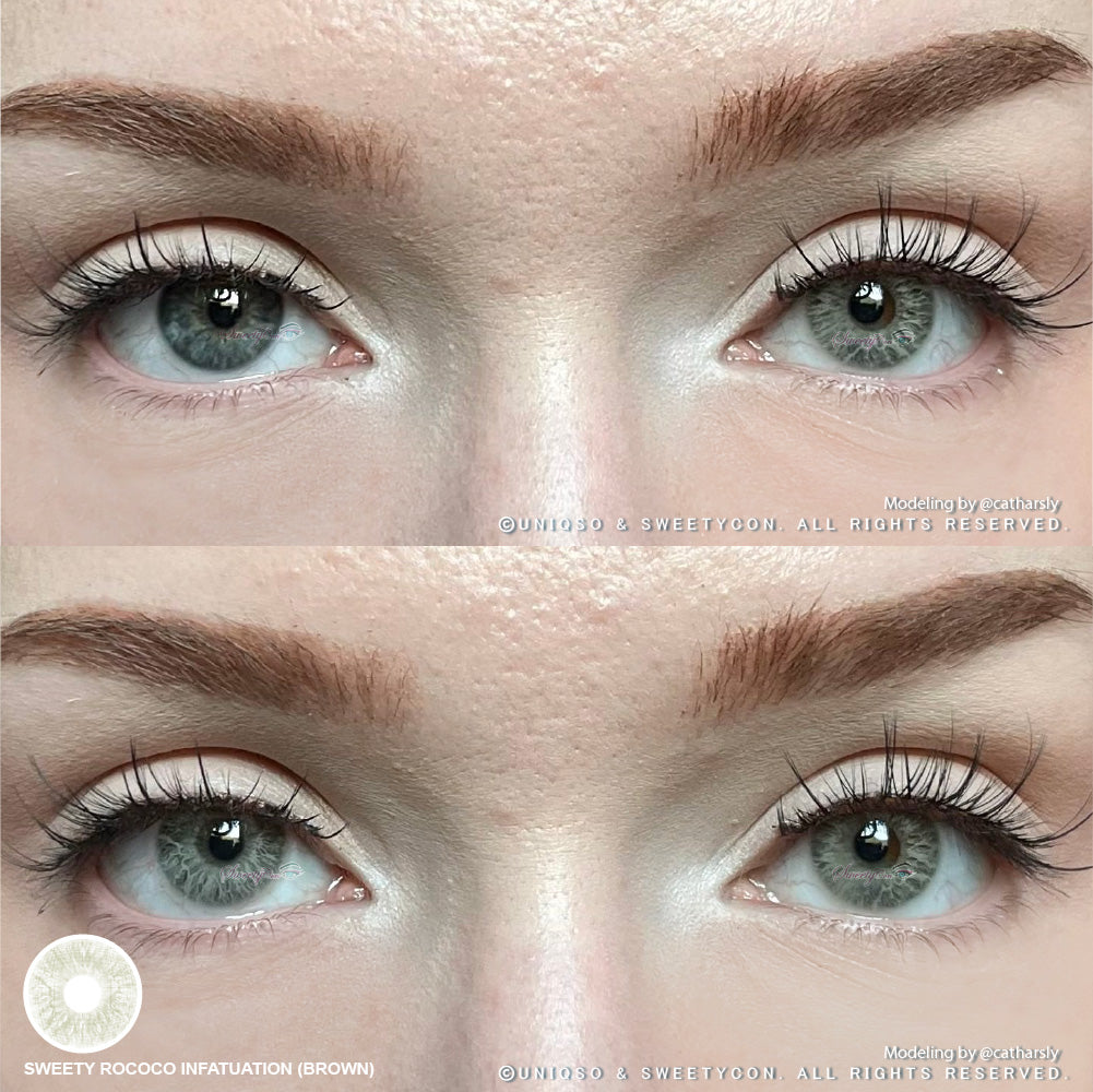 Sweety Rococo Infatuation (1 lens/pack)-Colored Contacts-UNIQSO UK