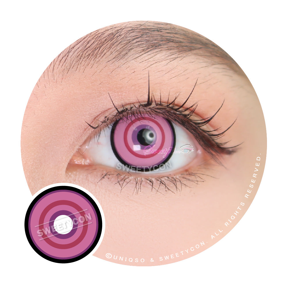 Sweety Sakuya Purple Rings (1 lens/pack)-Colored Contacts-UNIQSO UK