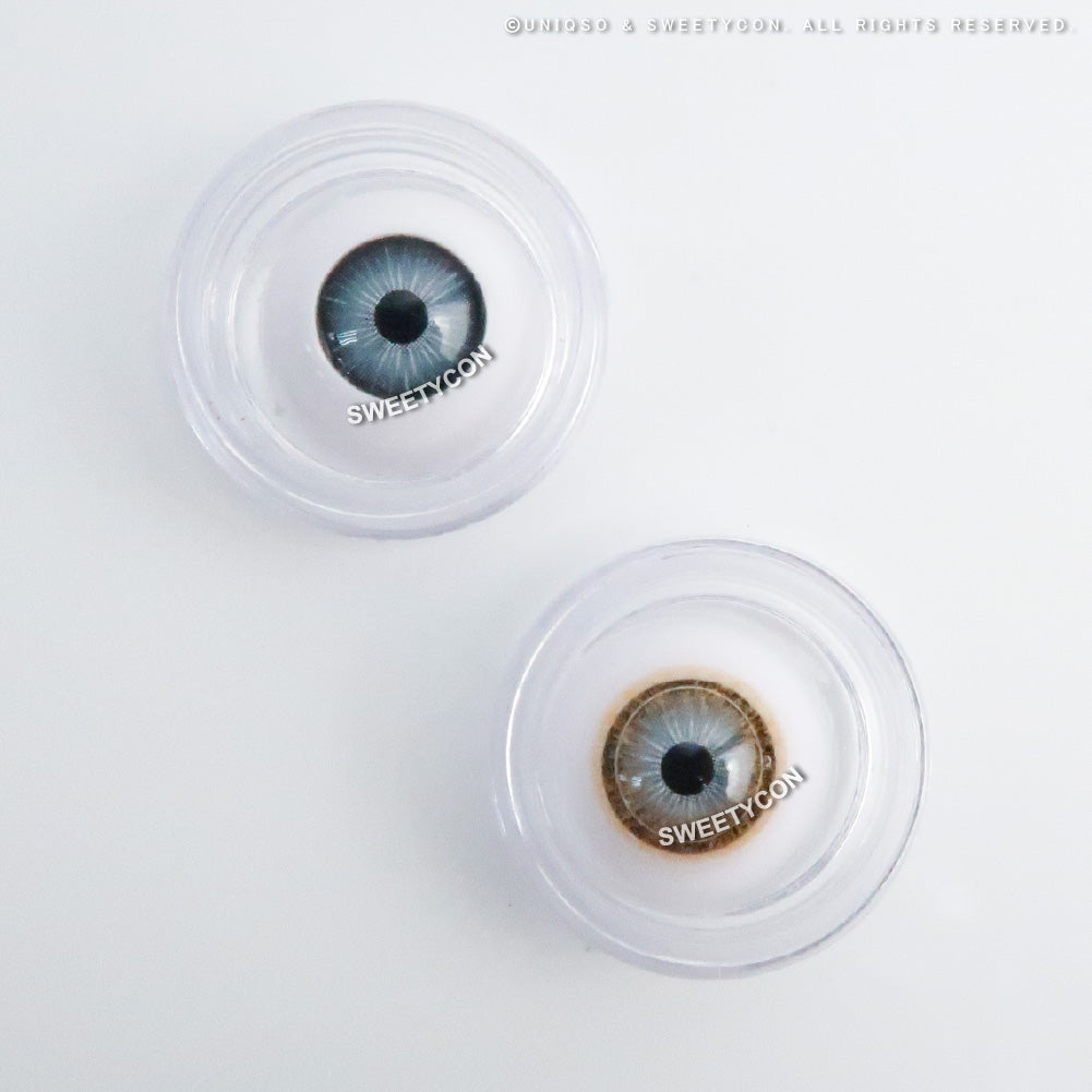 Sweety Shine Smile Brown (1 lens/pack)-Colored Contacts-UNIQSO UK