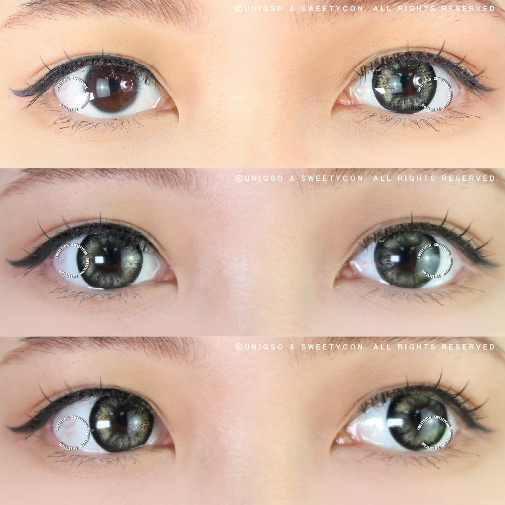Sweety Stardust Black (1 lens/pack)-Colored Contacts-UNIQSO UK