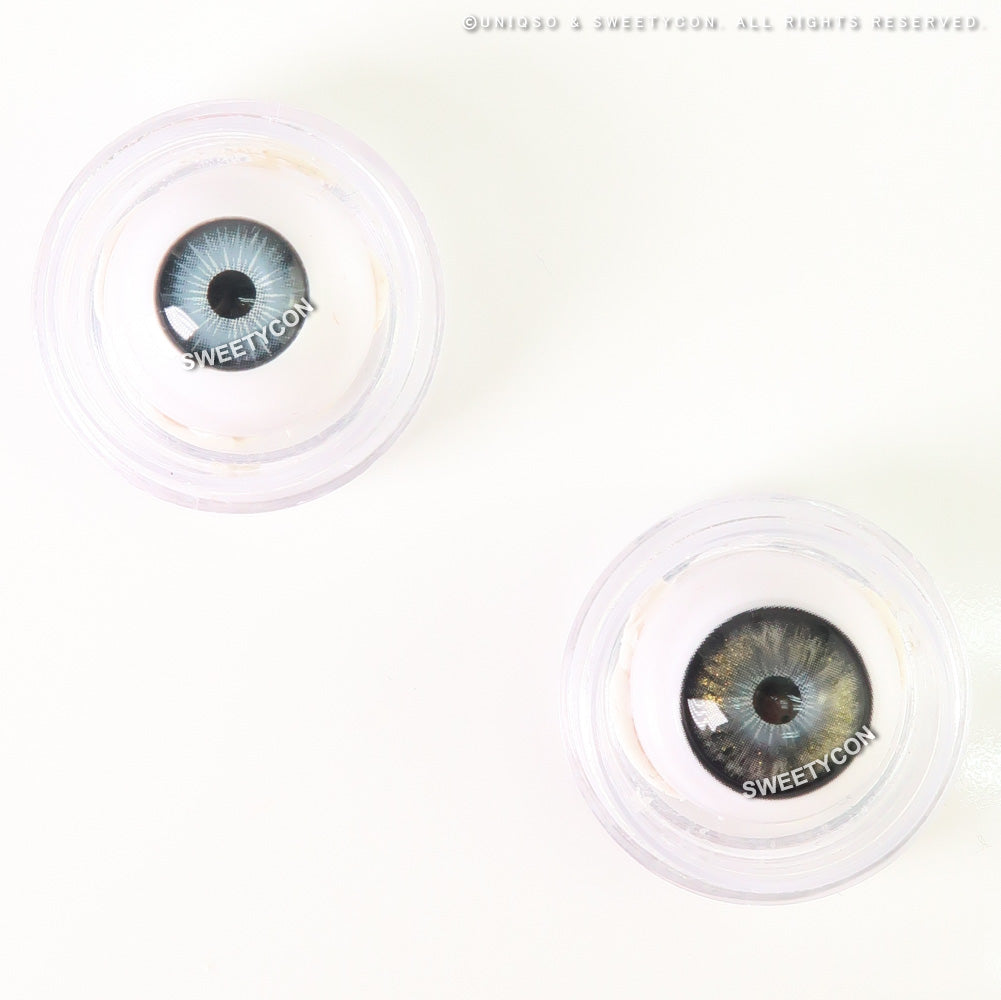 Sweety Stardust Black (1 lens/pack)-Colored Contacts-UNIQSO UK