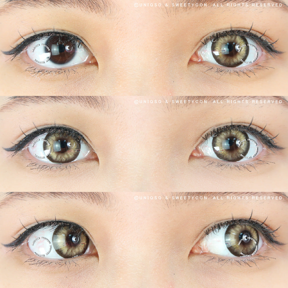 Sweety Stardust Brown (1 lens/pack)-Colored Contacts-UNIQSO UK