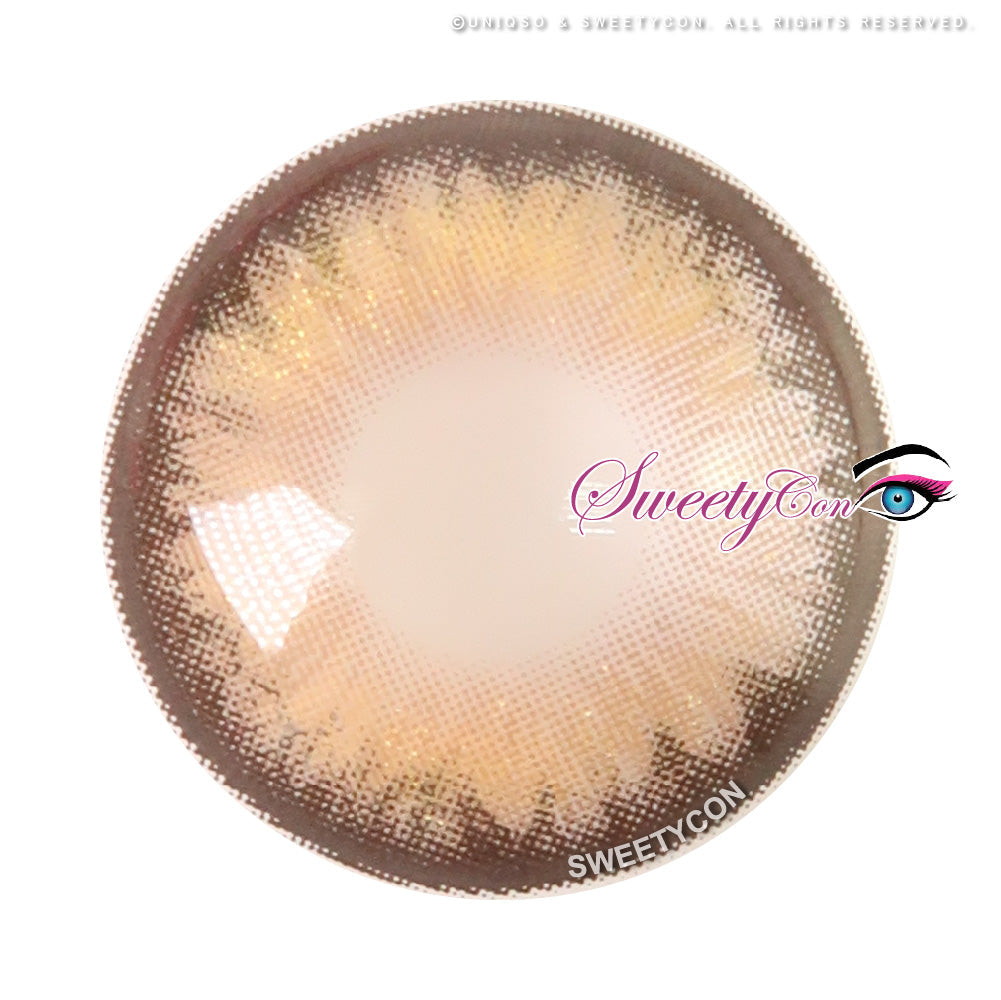 Sweety Stardust Brown (1 lens/pack)-Colored Contacts-UNIQSO UK