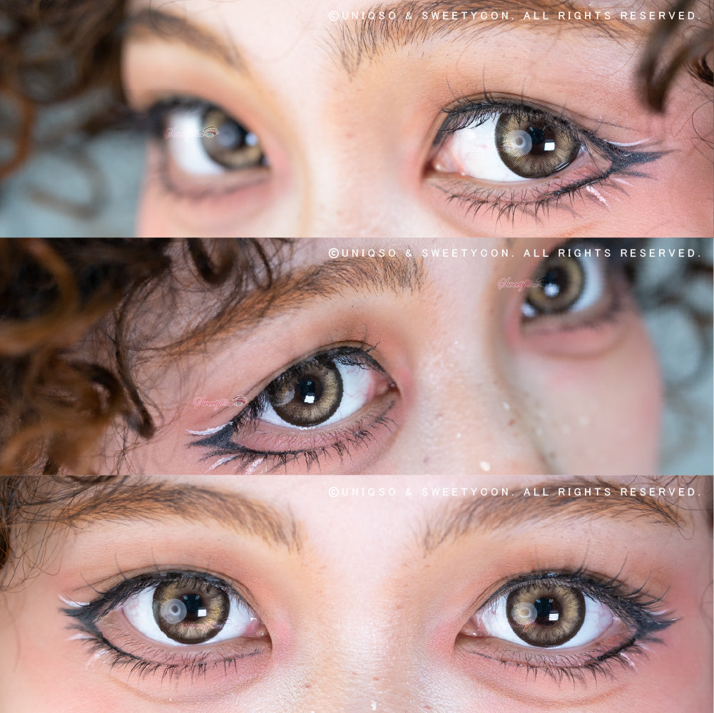 Sweety Stardust Brown (1 lens/pack)-Colored Contacts-UNIQSO UK