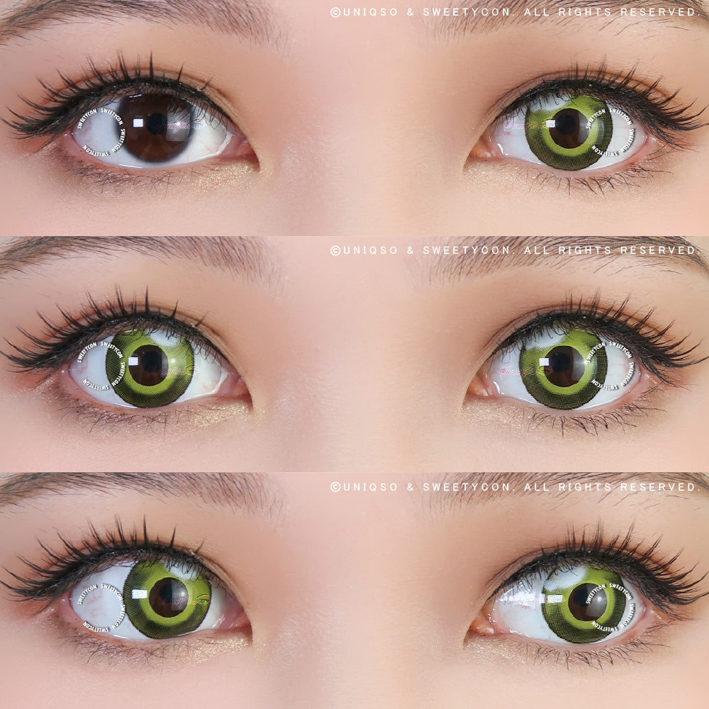 Sweety Stellar Yellow (1 lens/pack)-Colored Contacts-UNIQSO UK