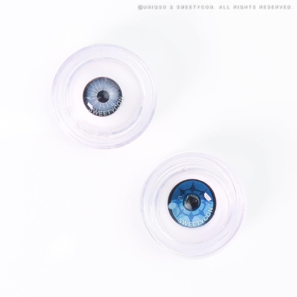Sweety x Eyesinger Artic Star Blue (2 lenses/pack)-Colored Contacts-UNIQSO UK