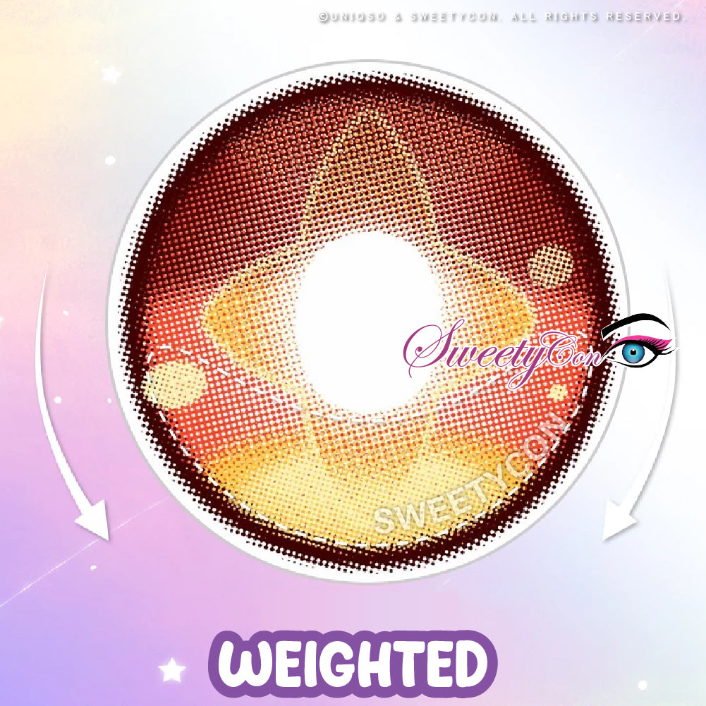 Sweety x Eyesinger Golden Eclipse (2 lenses/pack)-Colored Contacts-UNIQSO UK